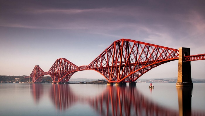 Forth Bridge - longest bridges in the UK